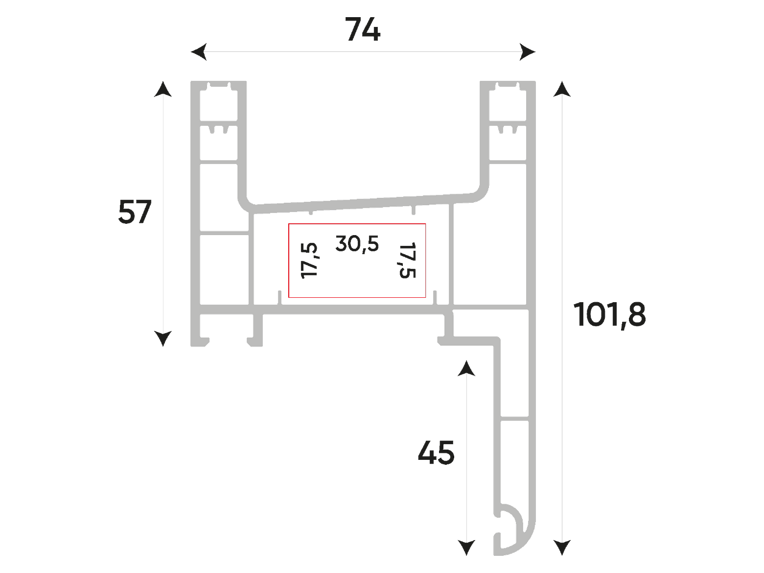 S6006 - Sliding Fringed Frame